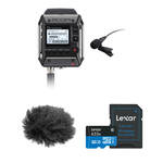 Field Recorder F-1 動作品 F1 Field Recorder+Shotgun Mic | Zoom