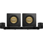 DRAGON Dolby Atmos Home Surround Sound System with Dual 12" Subwoofers