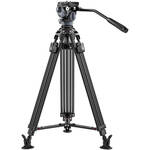 VideoFast Heavy-Duty Tripod with Fluid Head 