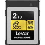Lexar 2TB Professional GOLD CFexpress 4.0 Type LCXEXP4002T-RNENG