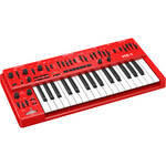 Behringer MS-1 MK II-RD Analog Synthesizer with Live Performance Kit (Red)