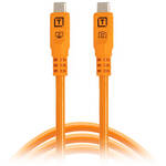 Tether Tools TetherPro Optima USB-C Cable (10', High-Visibility Orange)