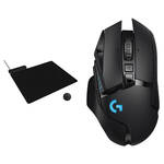 Logitech G G502 LIGHTSPEED Gaming Mouse & POWERPLAY 2 Charging