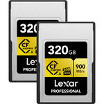 Lexar CFexpress Type A 320GB レキサー Lexar 320GB Professional CFexpress Type A Card LCAGOLD320G-R2ENG