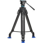 A572LLKH Lightning Lock Tripod with KH Head (Aluminum, 60mm Bowl)