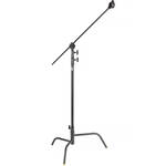 Impact 40" C-Stand with Turtle Base and Grip Arm Kit (40", Black)