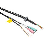 Hanwha Vision SPP-C7400 Audio and Alarm Cable (27.5", 3-Pack)