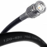 Canare 12G-SDI UHD 4K Single-Channel BNC Cable (3')