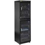 Ruggard EDC-180LT Electronic Dry Cabinet with Touchscreen Control and Dual Humidity Zones (Black, 180L)