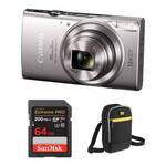 Canon PowerShot ELPH 360 HS Digital Camera with Accessory Kit (Black)