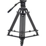 BCT-3203 Carbon Fiber Video Tripod with VHS18 Fluid Head