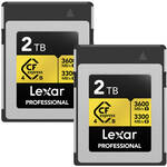 Lexar 2TB Professional GOLD CFexpress 4.0 Type LCXEXP4002T-R2ENG
