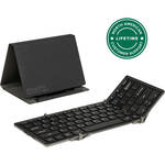 Plugable Full-Size Folding Bluetooth Keyboard with Case