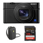 Sony RX100 VII Digital Camera with Basic Bundle B&H Photo Video
