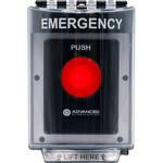 Advanced Network Devices Smart IP Panic Button with Cover for InformaCast Software