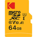 Kodak 64GB Premium Performance UHS-I microSDXC EKMSDM64GXC10K