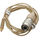 Galaxy Audio H207 Wireless Headset Microphone Cable for Audio-Technica cW Systems (Beige)