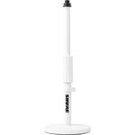 Shure by Gator Desktop Microphone Stand with 6" Round Base (White)