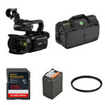 Canon XA60 UHD 4K Camcorder Kit with BP-828 Battery, 128GB Card,