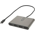 StarTech USB-C to Quad HDMI Adapter (Space Gray)