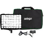 Ledgo LG-E2686 Bi-Color LED Large Pad Light Kit with Eggcrate Grid & Bag