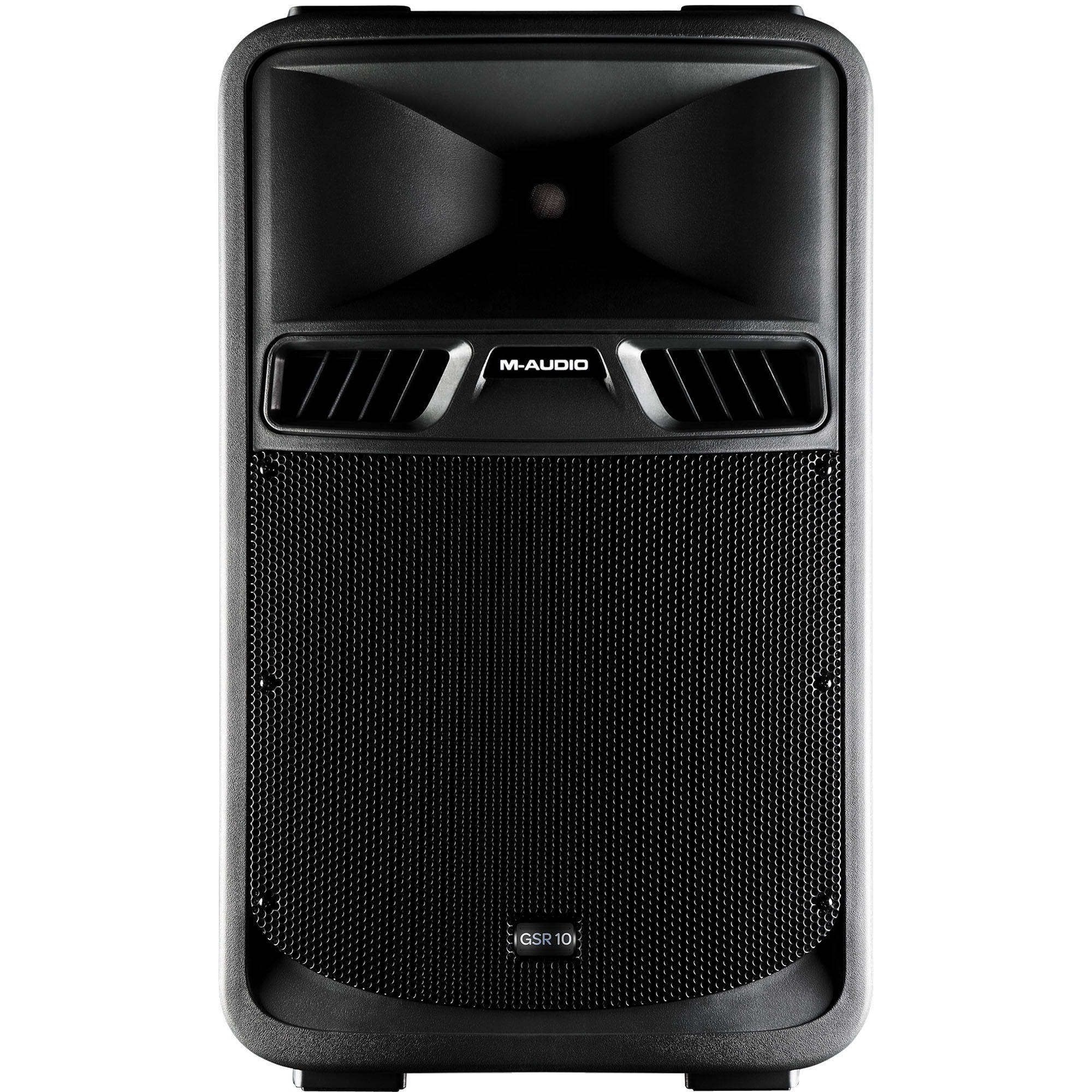 m audio powered speakers