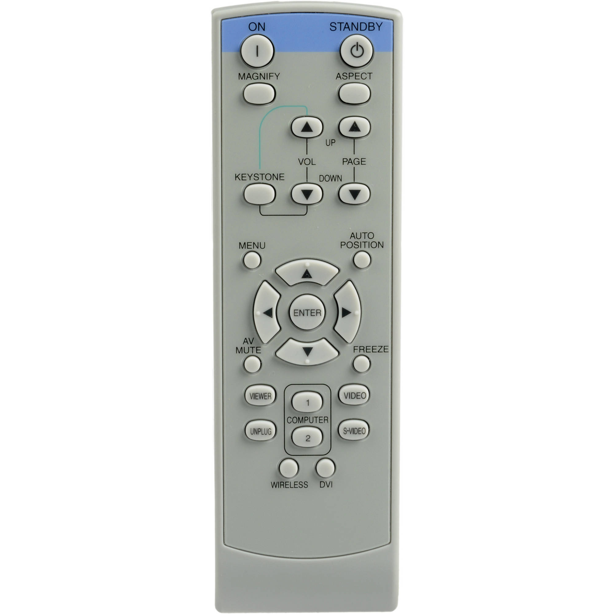 Replacement Remote Control for Mitsubishi XD221U XD221U-ST