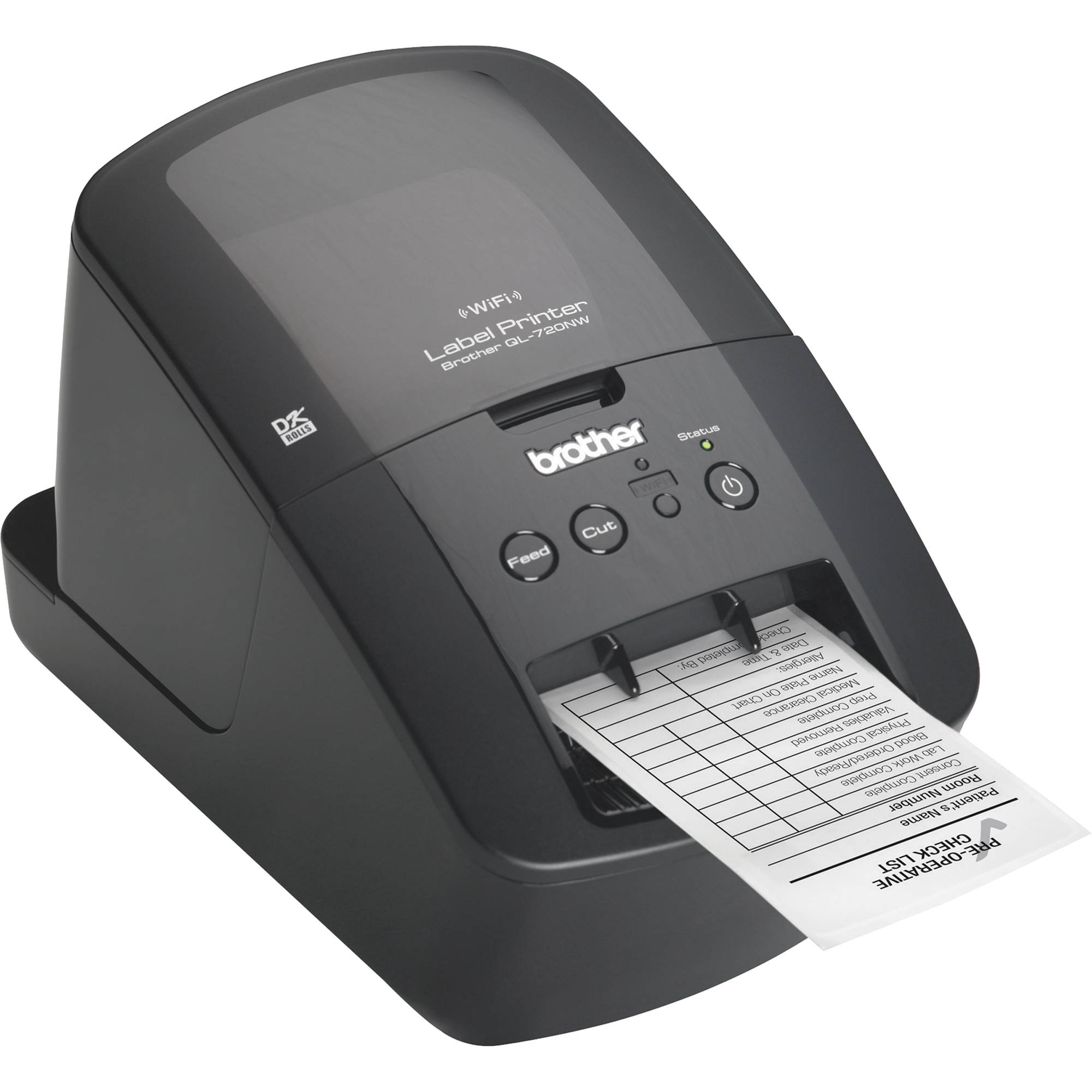 Brother Ql 7nw High Speed Label Printer W Ethernet Ql 7nw