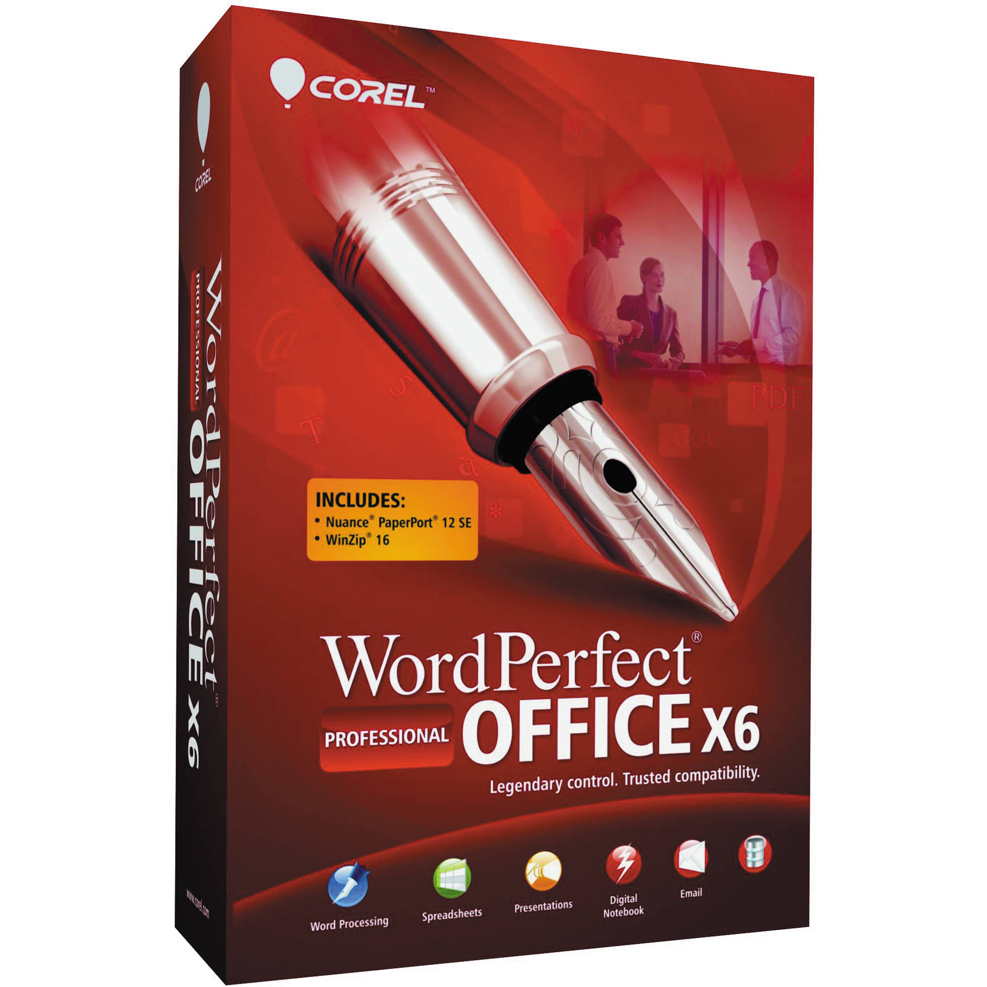 WordPerfect Office X6 Professional Edition 64 bit