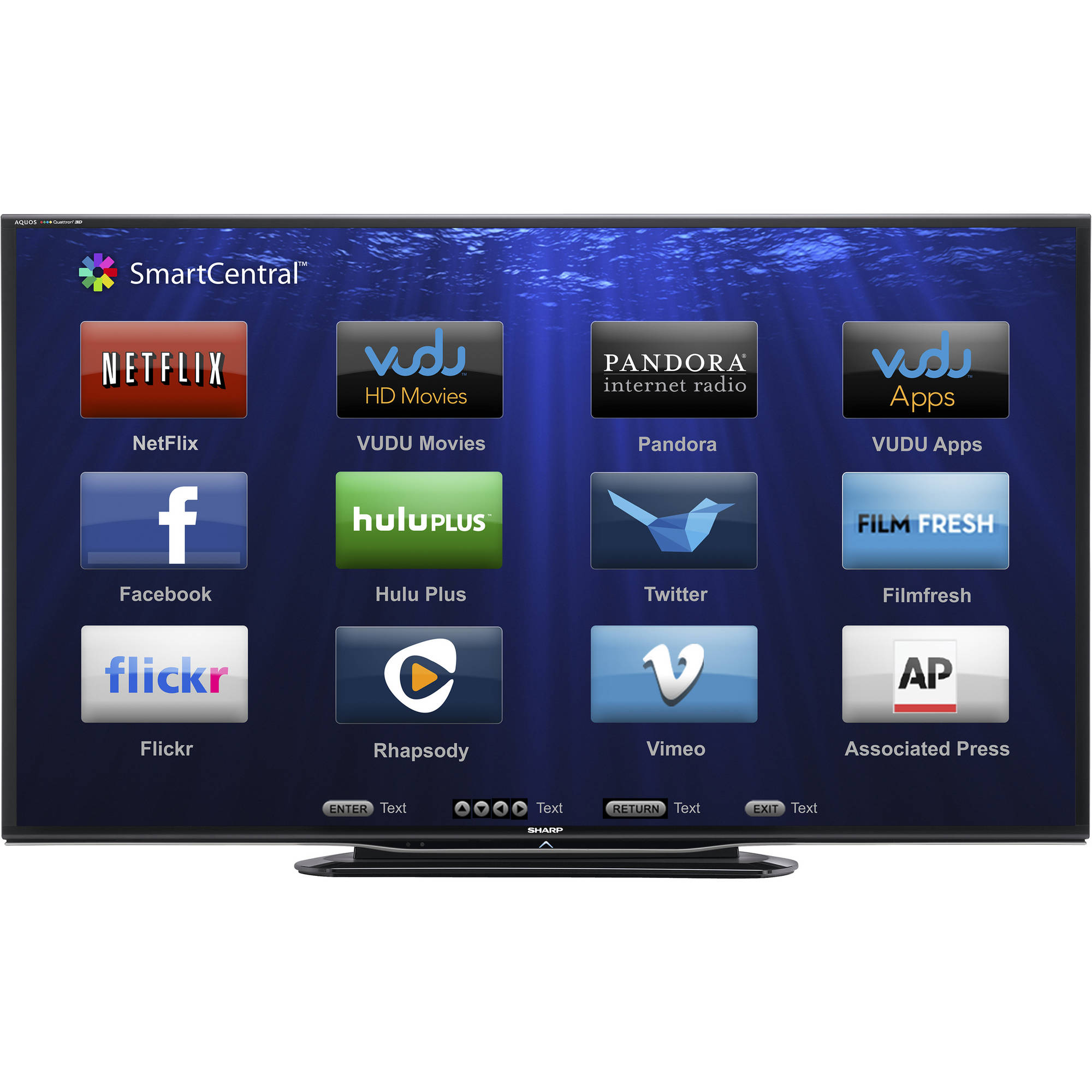 connect sharp tv to bluetooth speaker
