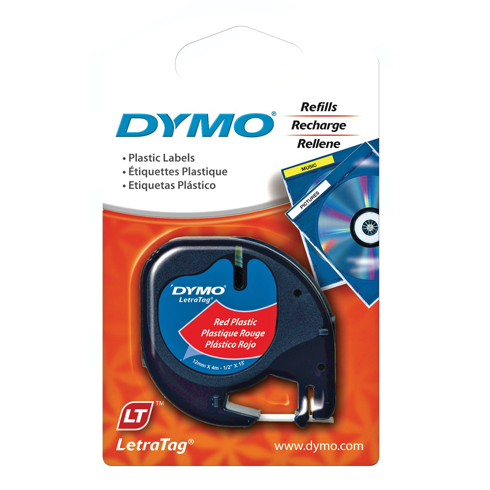 dymo plastic