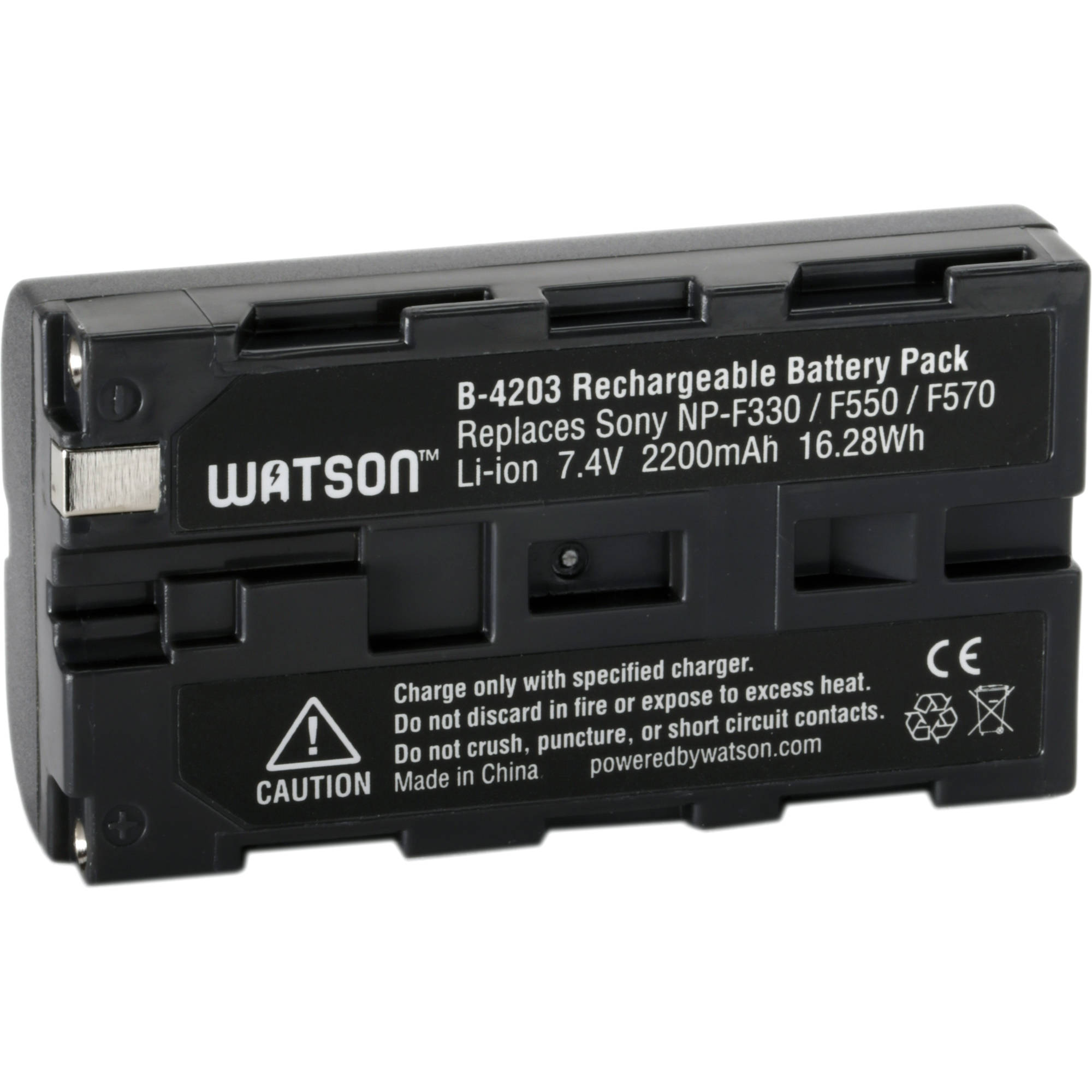 Watson Np F550 Lithium Ion Battery Pack 7 4v 20mah B 43