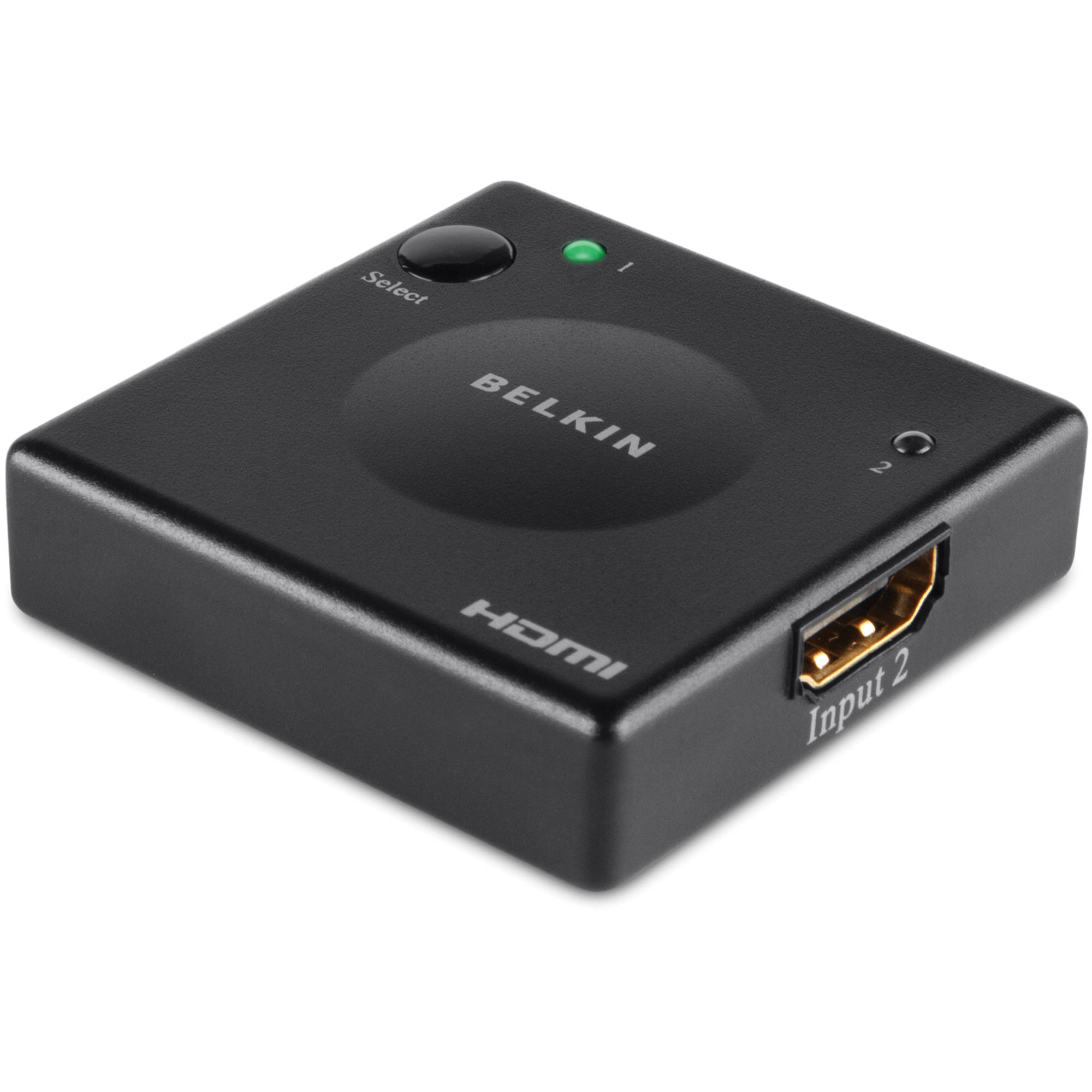 Belkin 2 Way Hdmi Switch Black