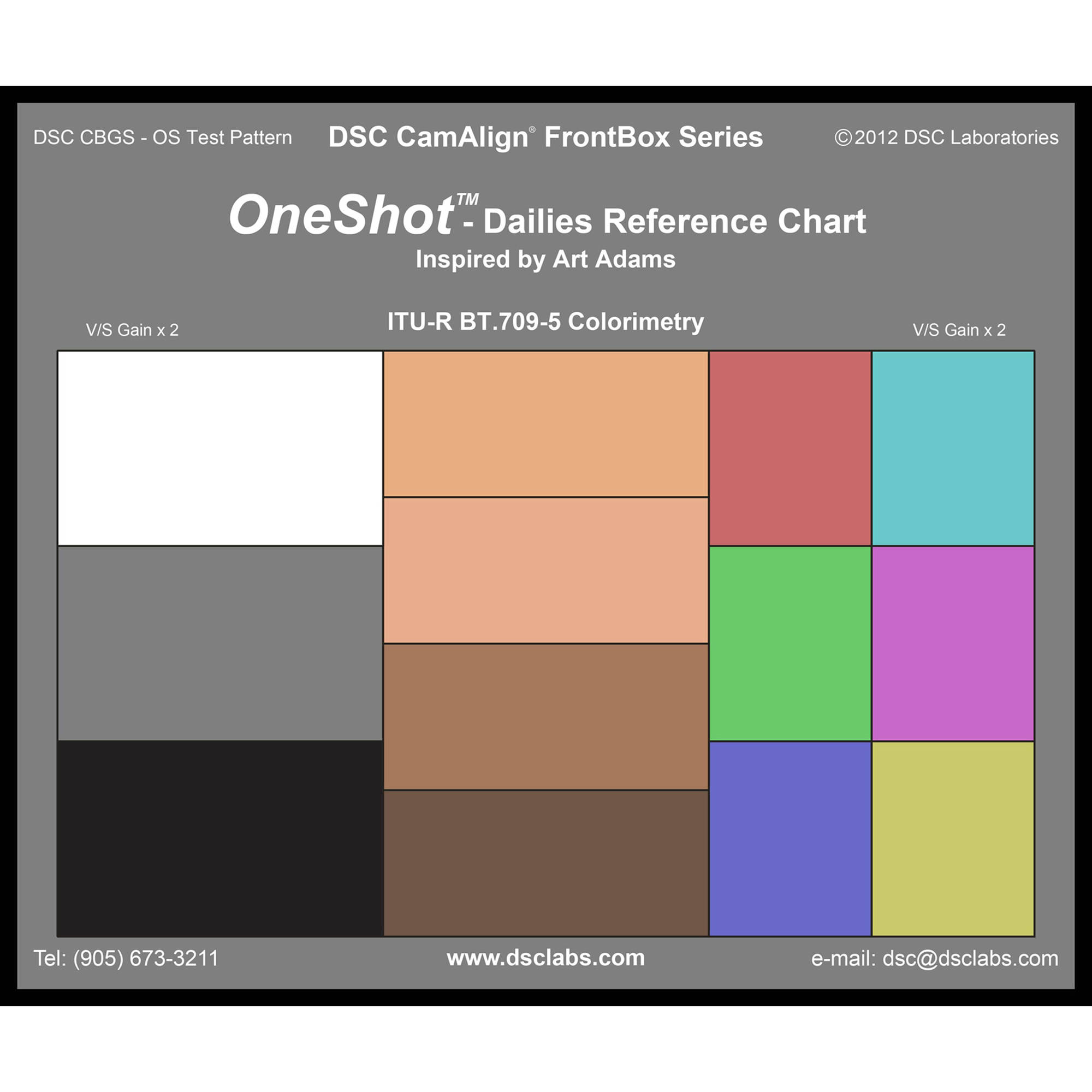 Colour Chart Video