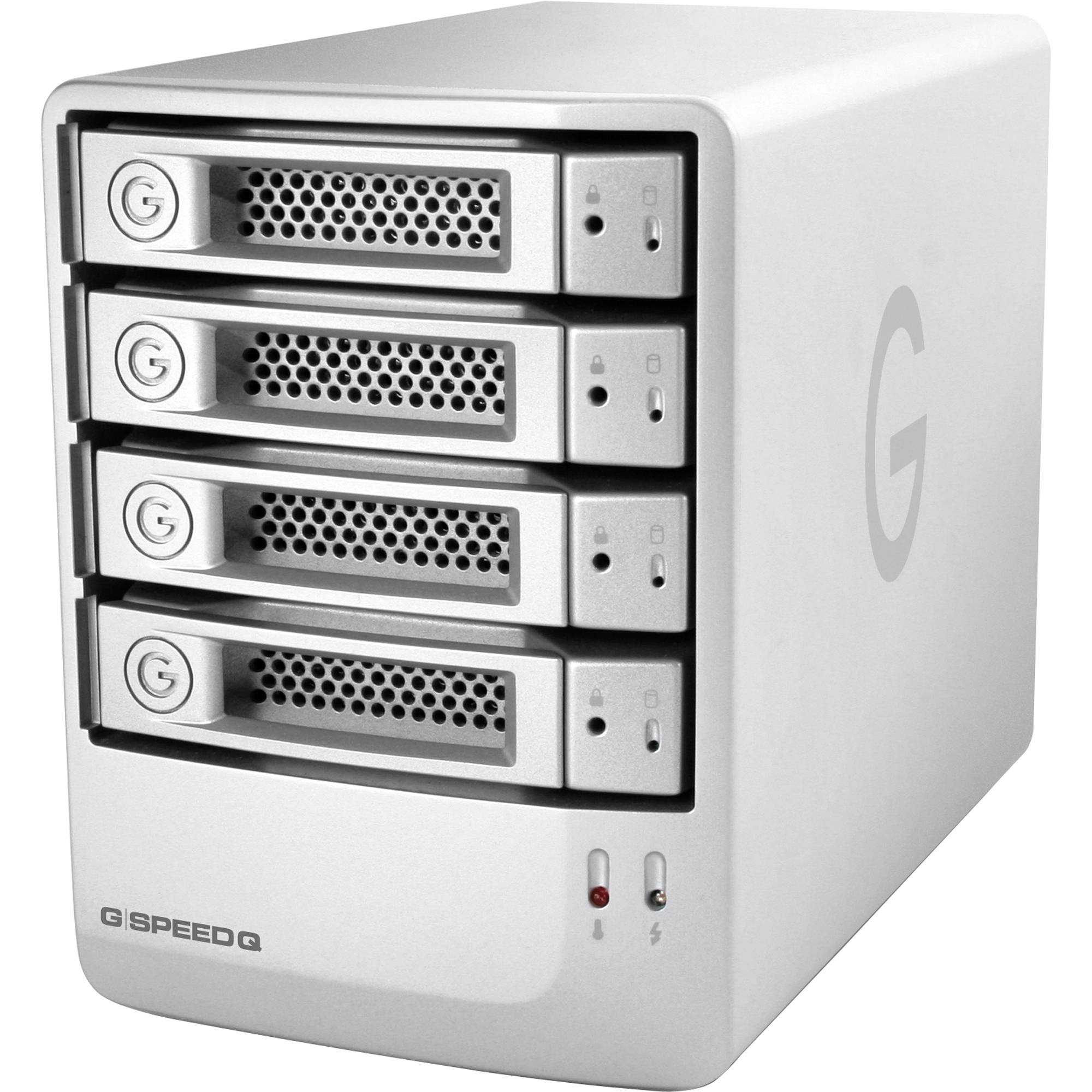 G Technology G Speed Q 8tb 4 X 2tb 4 Bay Raid Array 0g026