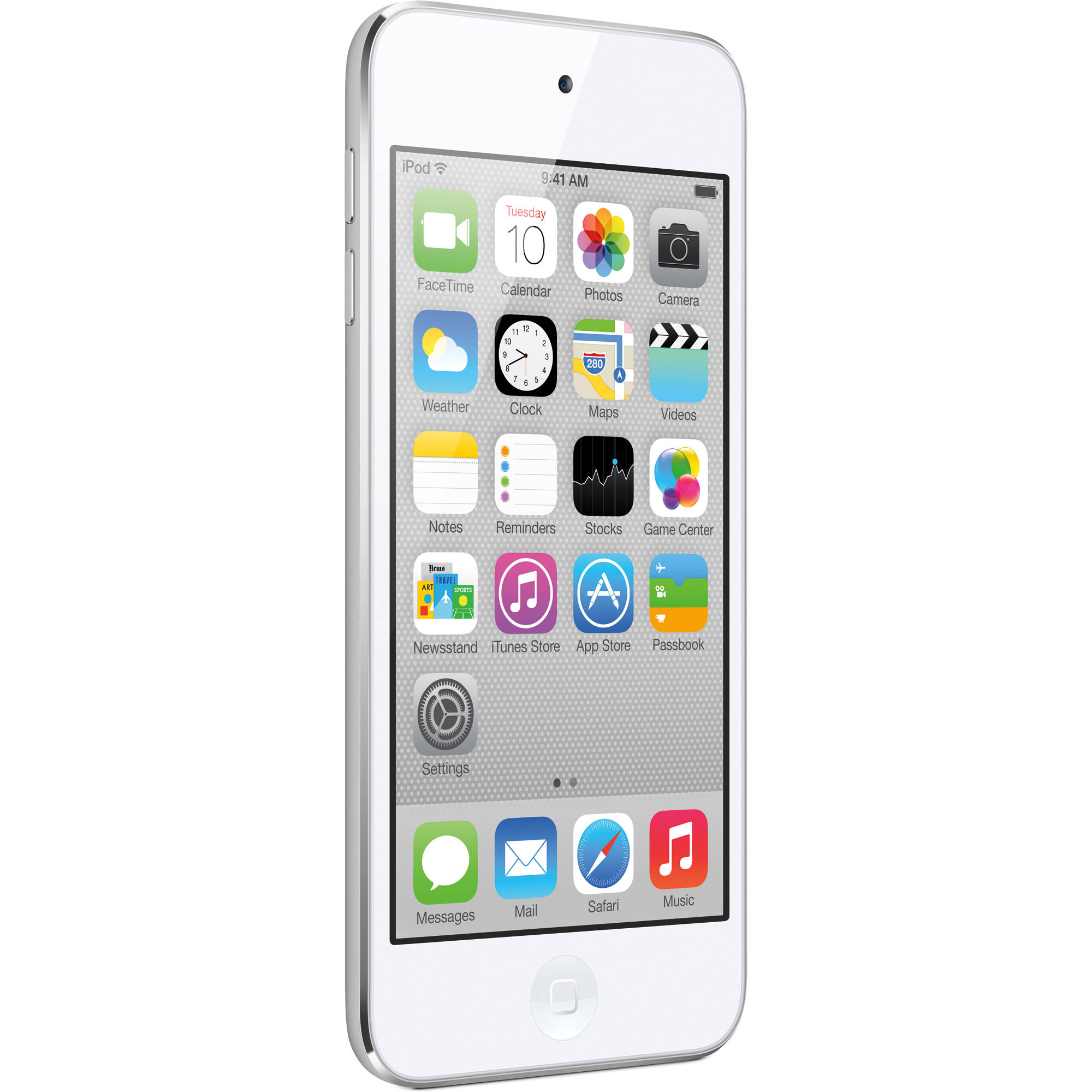 Apple 64gb Ipod Touch White Silver Md721ll A B H Photo