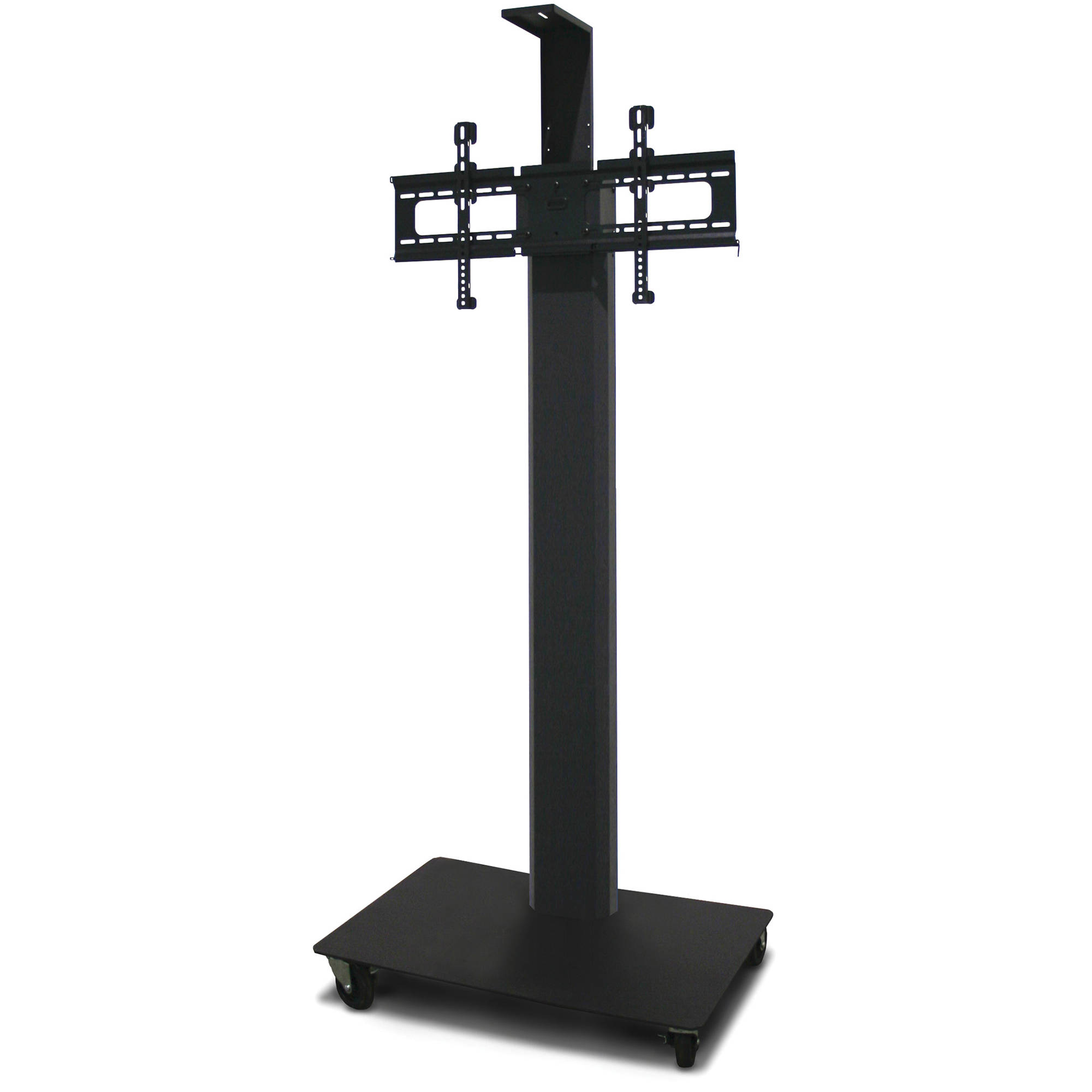 Marvel 65 Vizion Tv Monitor Stand And Mount For A 35 To 55 With Shelf Charcoal Gray