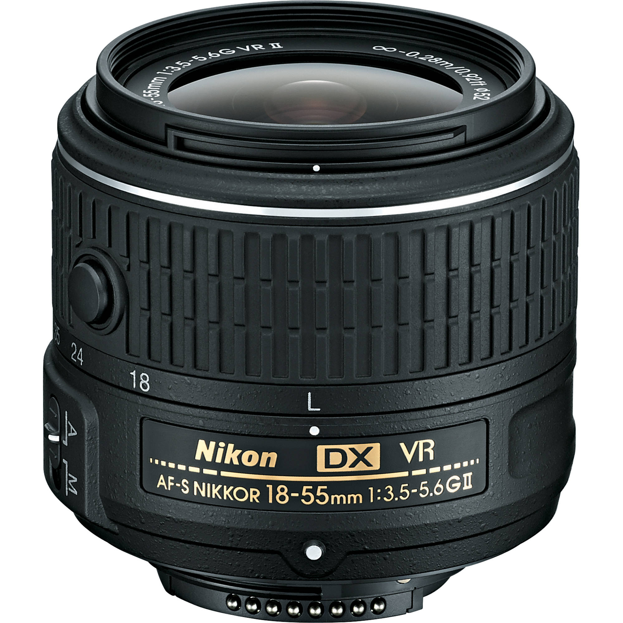 Nikon Af S Dx Nikkor 18 55mm F 3 5 5 6g Vr Ii Lens 2211 B H