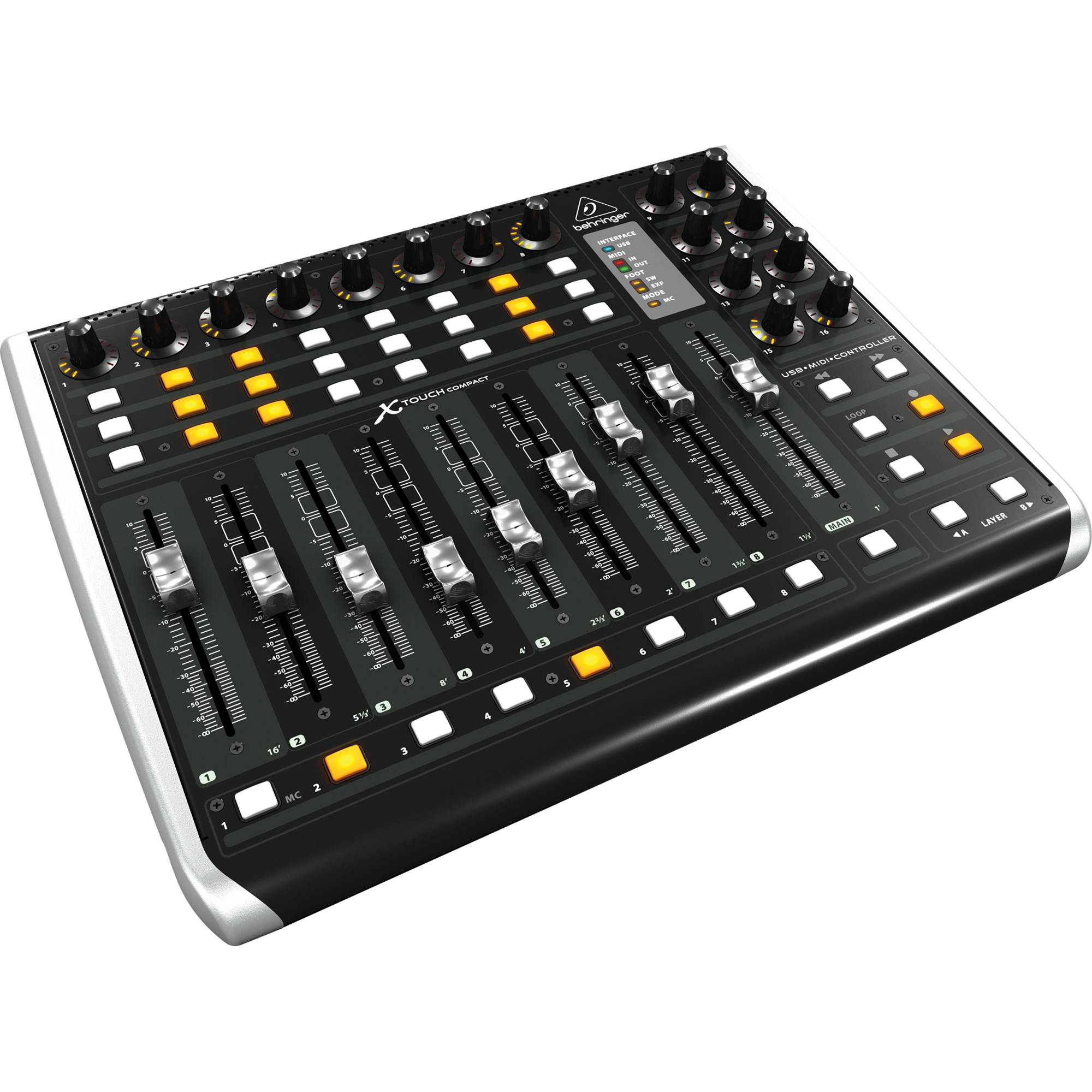 Behringer x touch compact editor