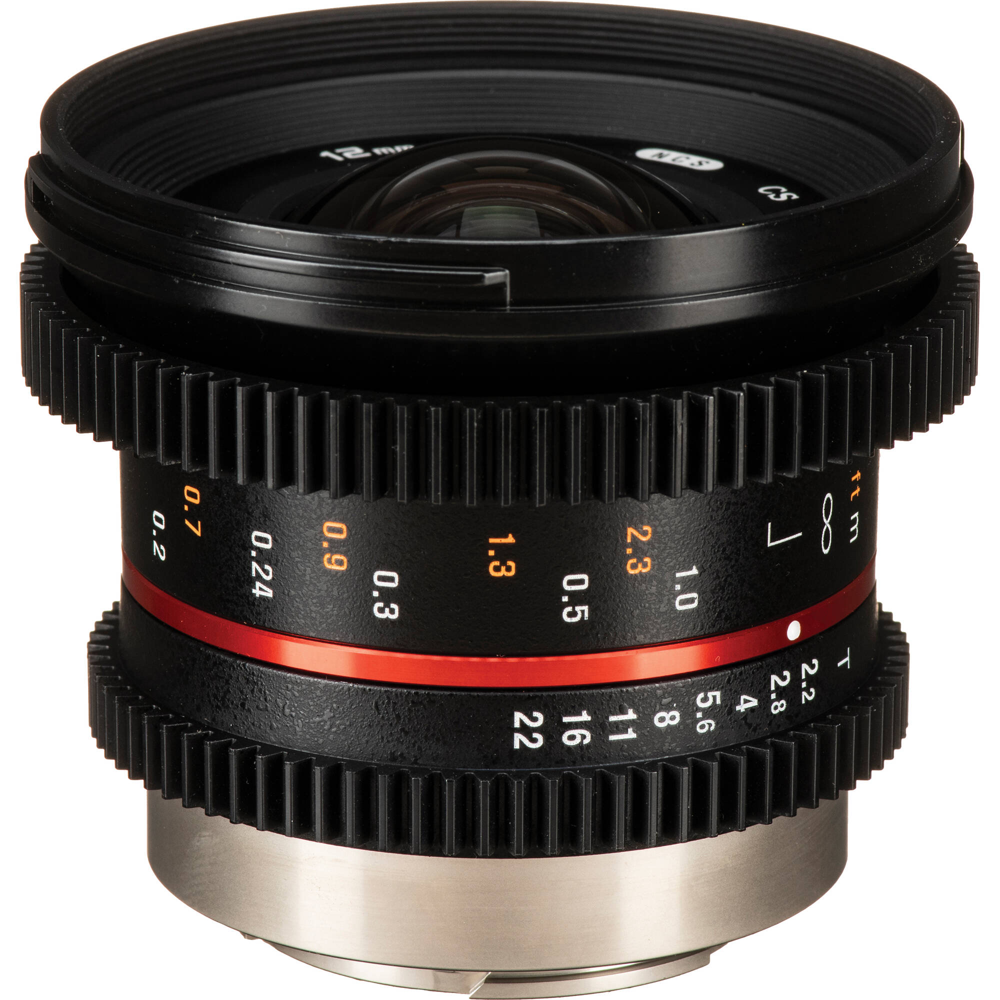 Rokinon 12mm T2 2 Cine Lens For Fuji X Mount Cv12m Fx B H Photo