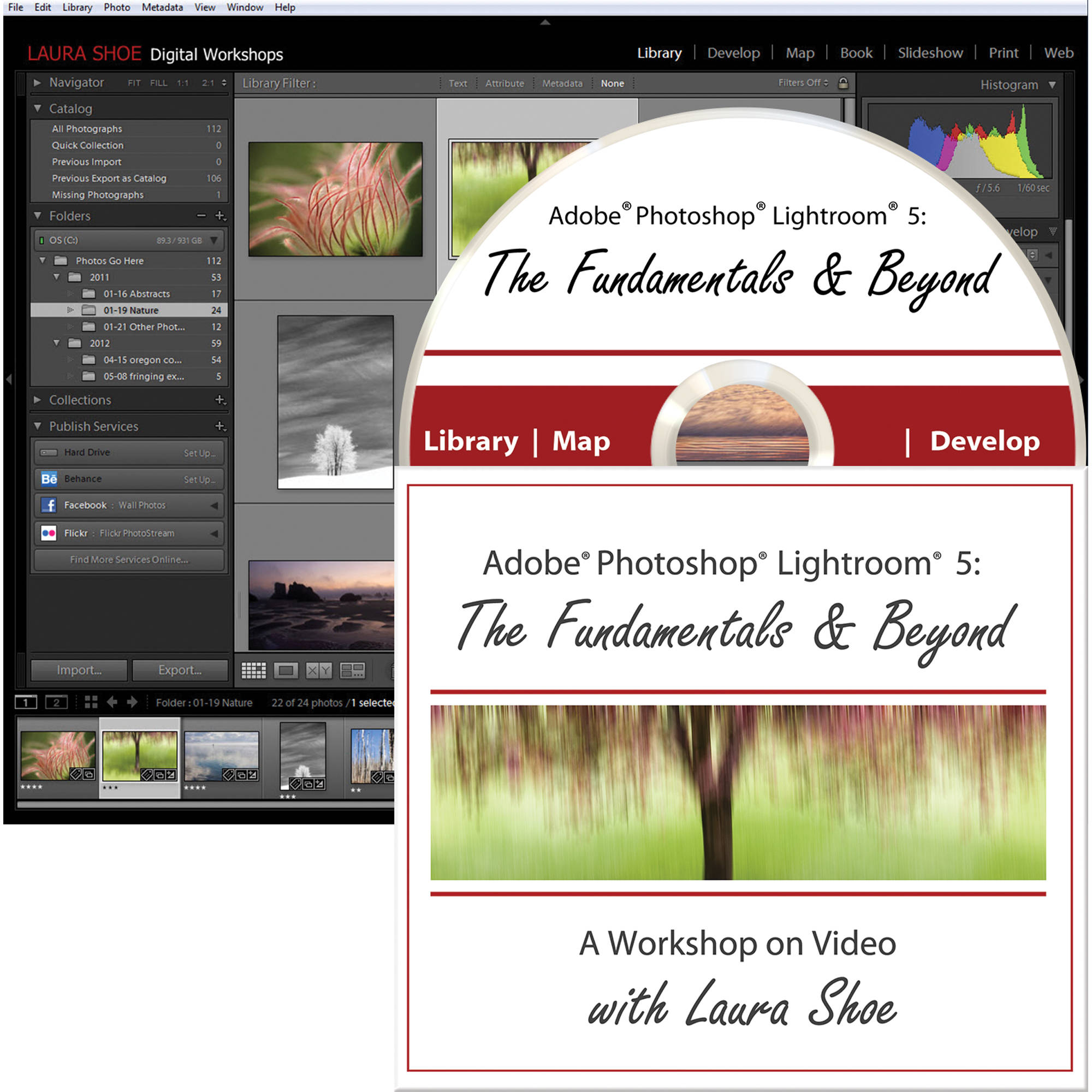 Laura Shoe Dvd Adobe Photoshop Lightroom 5 B H