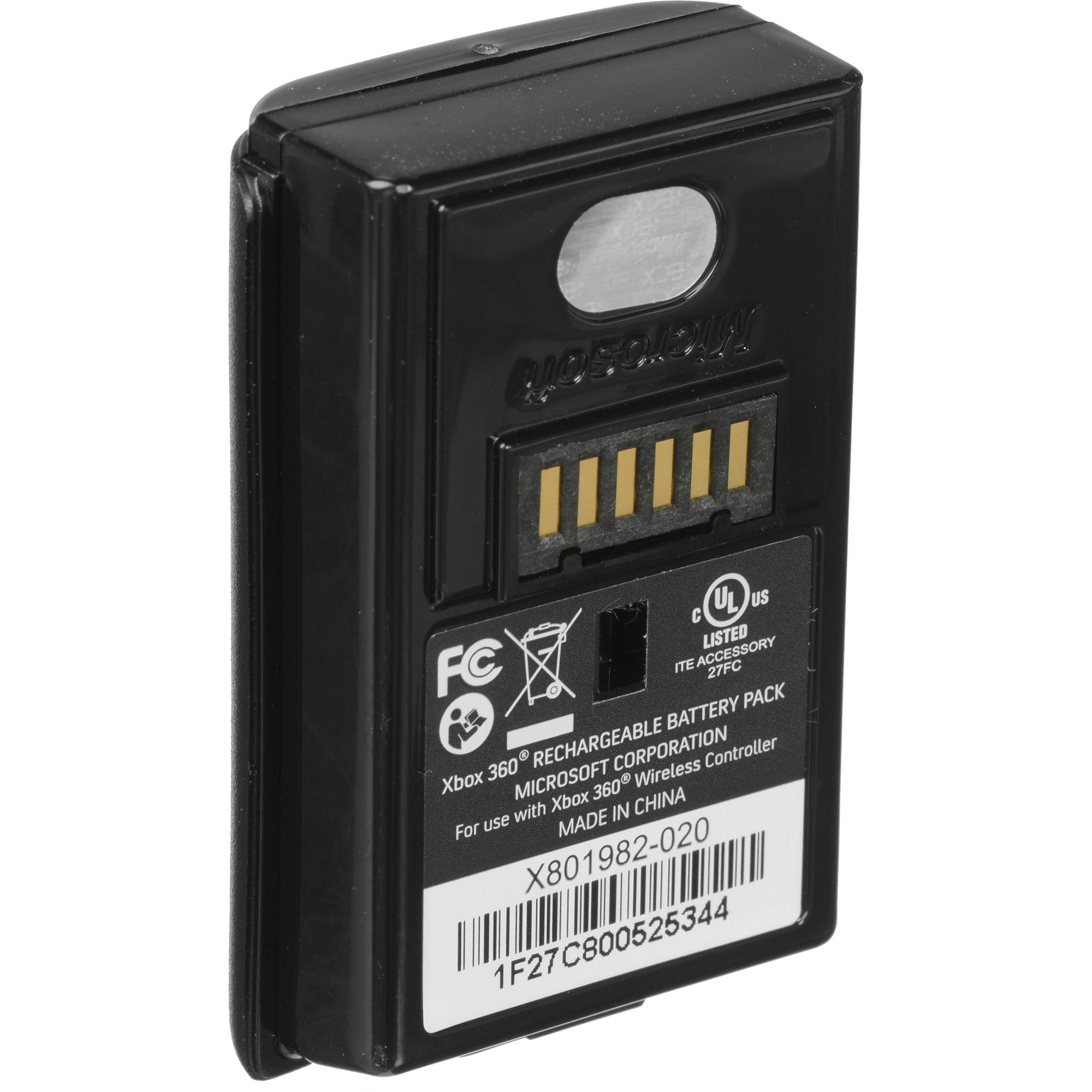 microsoft xbox 360 rechargeable battery pack
