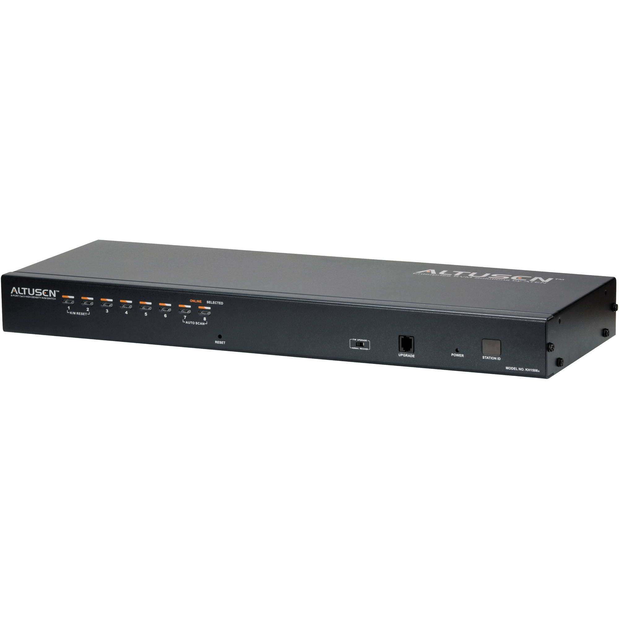 Aten KH1508AUKIT 8-port Cat 5 High-Density KVM Switch with Kit