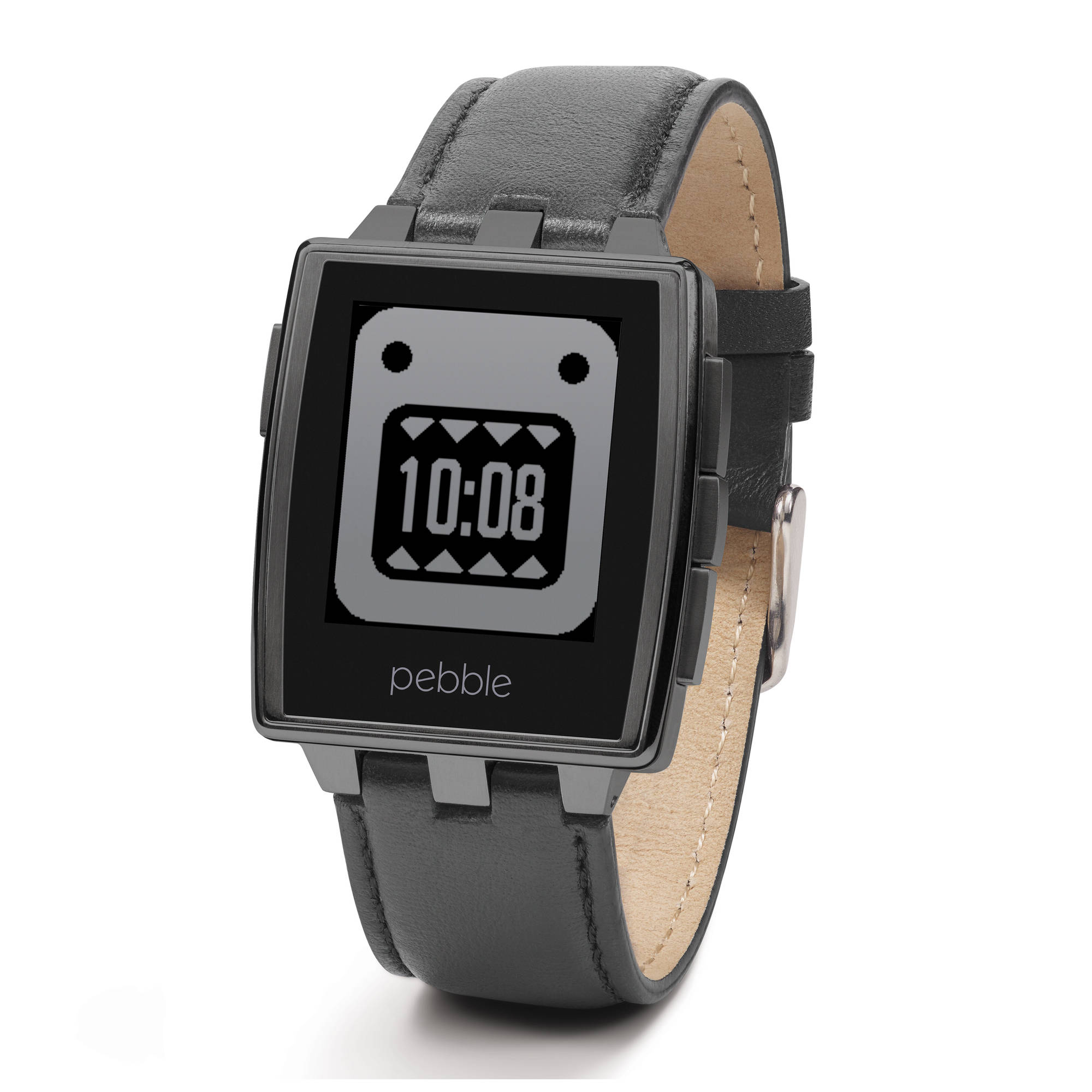 pebble smartwatch black