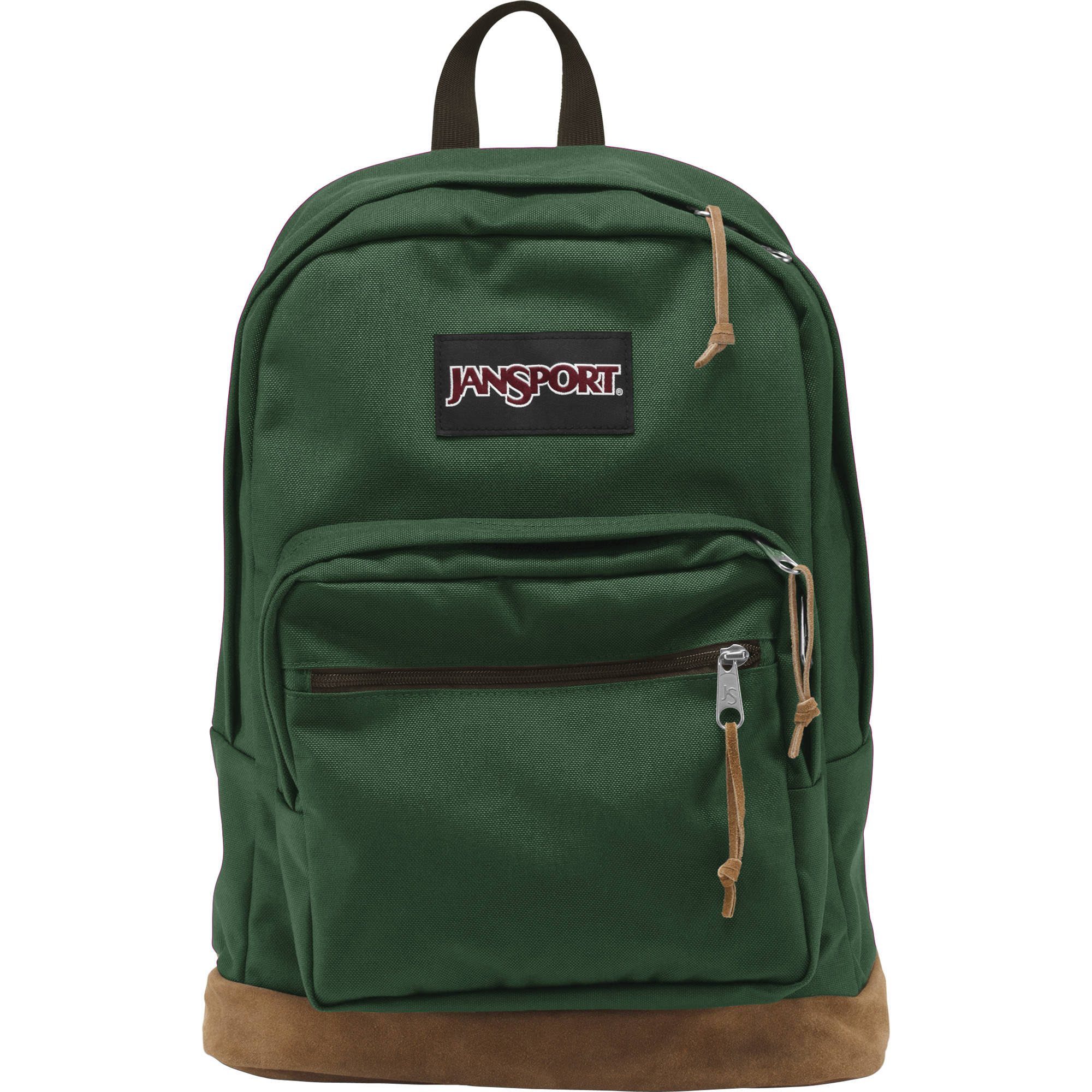 green jansport backpack