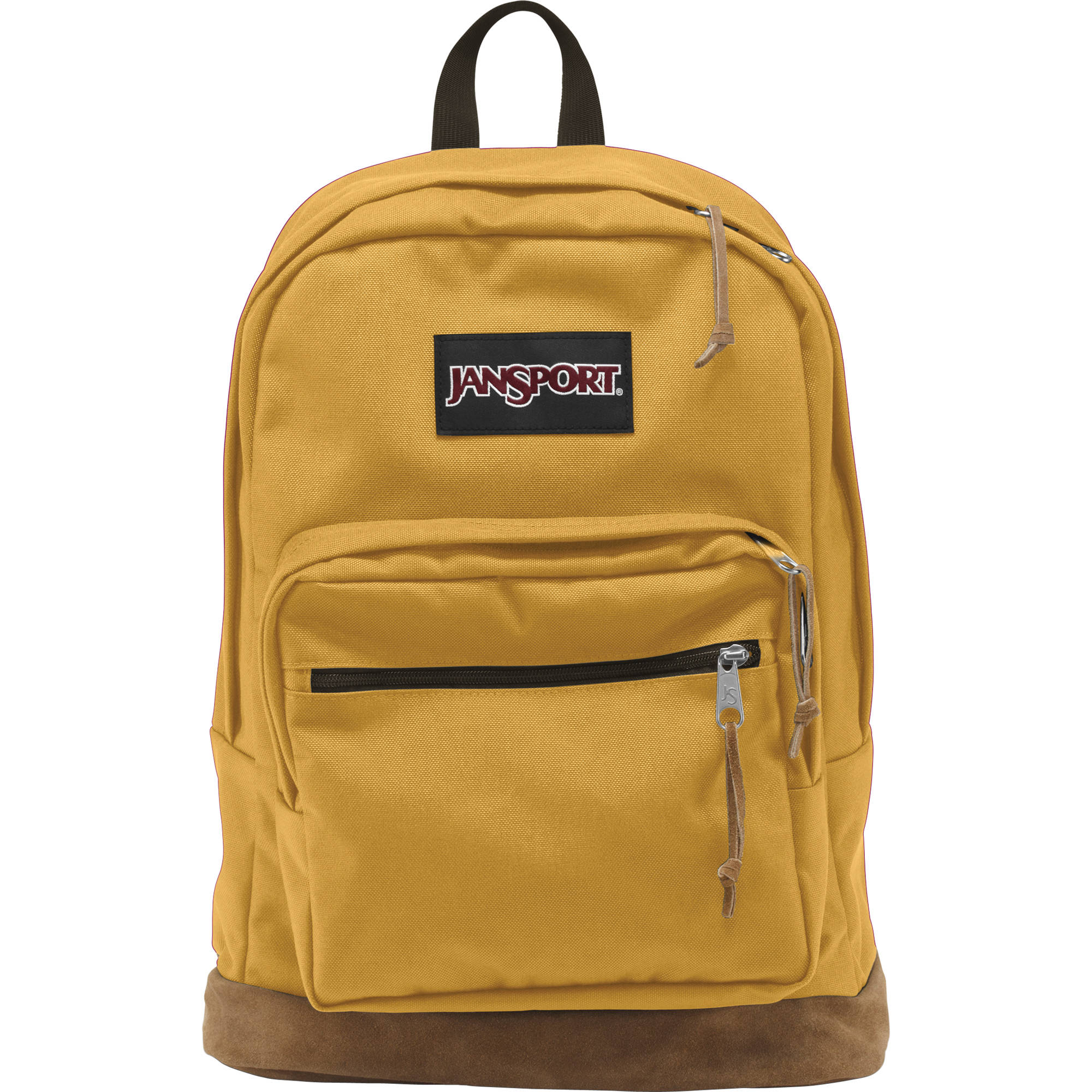 yellow jansport backpack