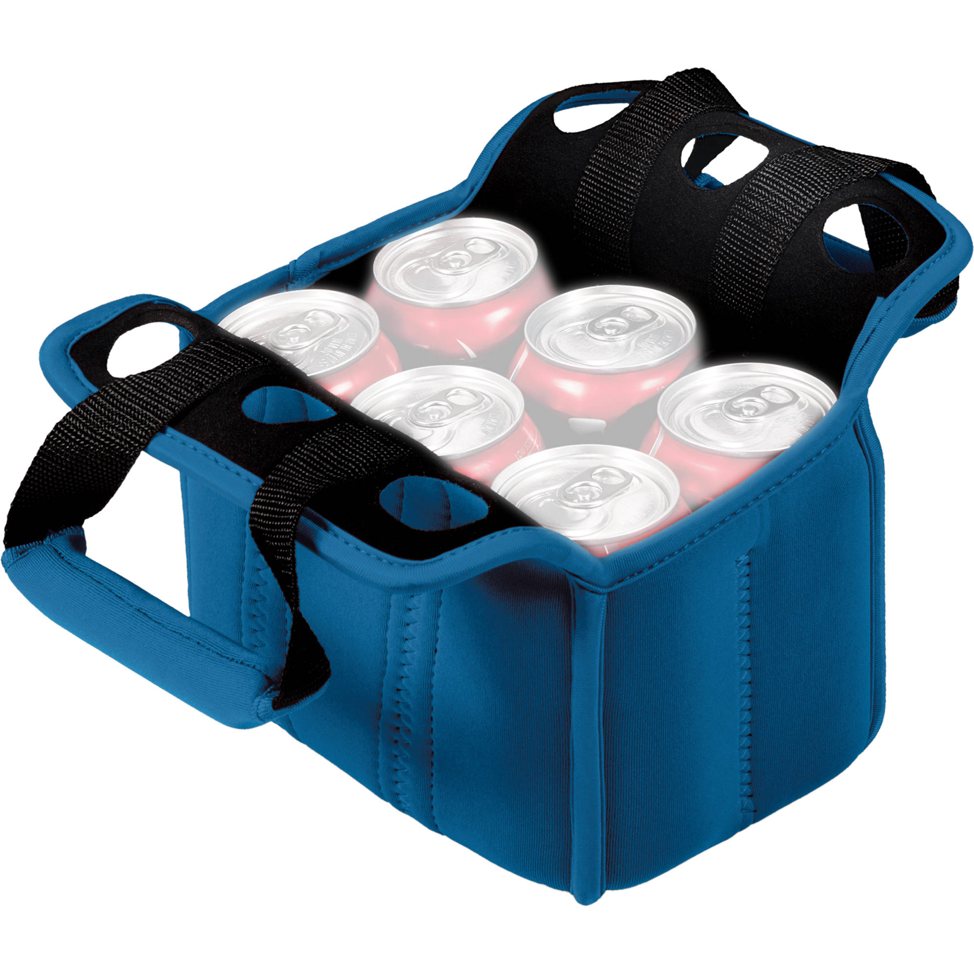 six pack cooler tote