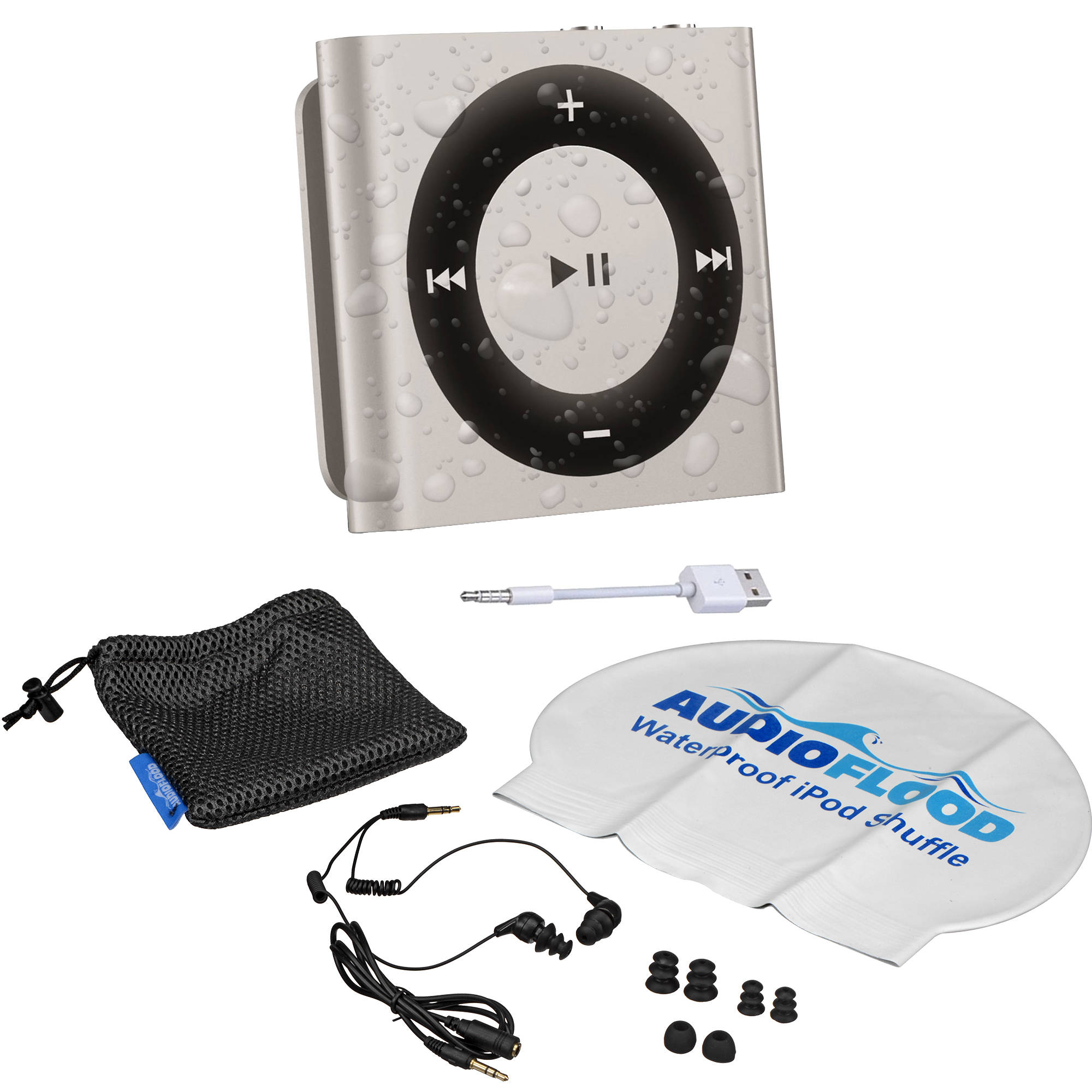 audioflood waterproof headphones