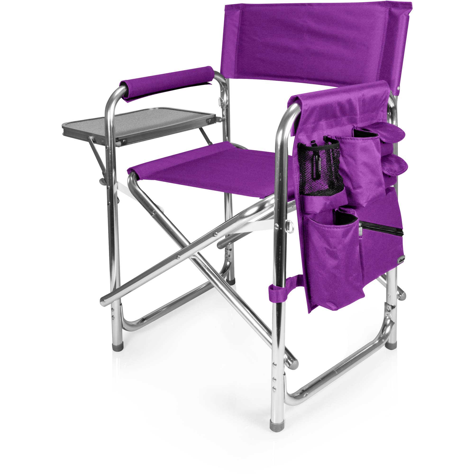 Picnic Time Sports Chair Purple
