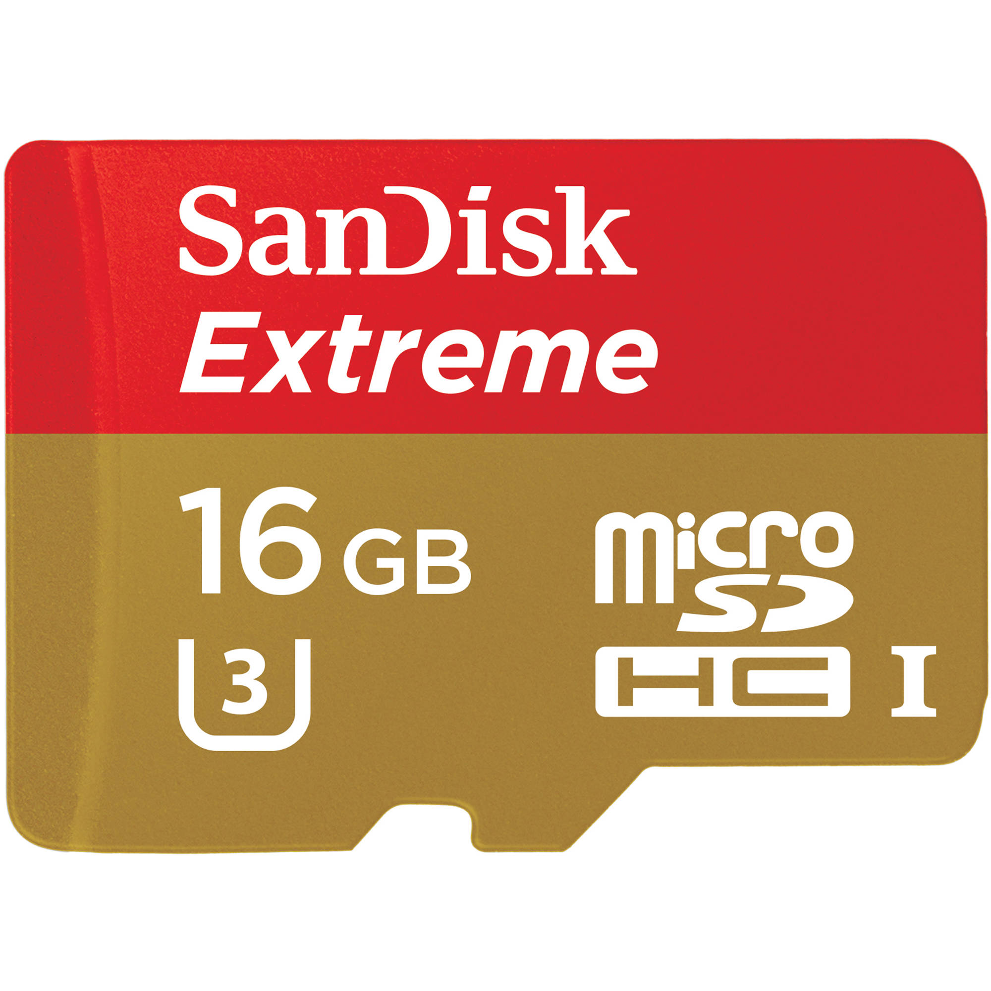 Microsd 16gb sandisk class 10 Extreme 90mb/s + sd адаптер sdsqxne-016g-gn6ma (619659135546)